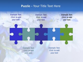 Bouquet Young Flora PowerPoint Template
