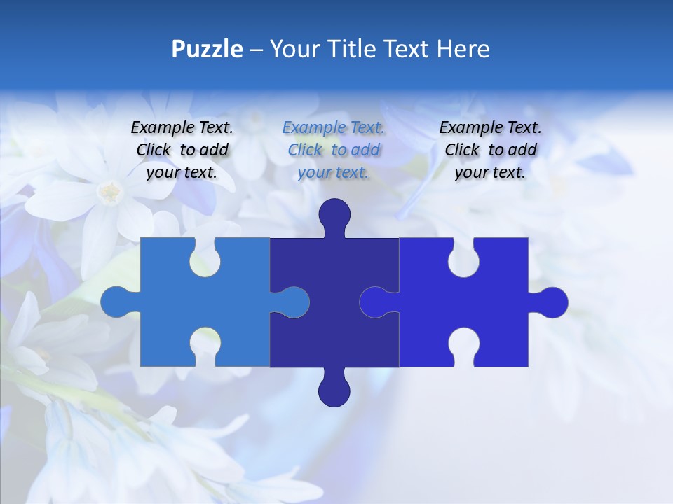 Bouquet Young Flora PowerPoint Template