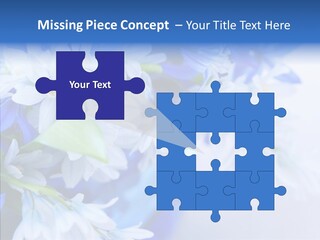 Bouquet Young Flora PowerPoint Template