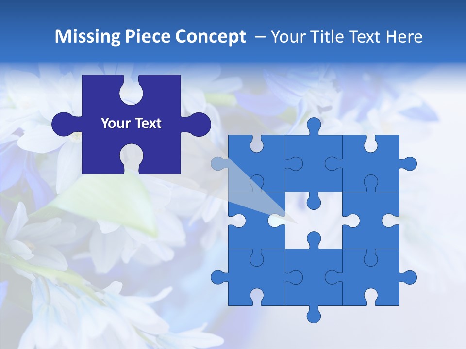 Bouquet Young Flora PowerPoint Template