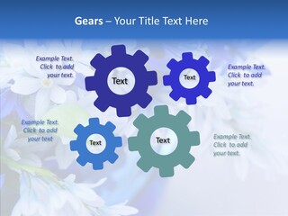 Bouquet Young Flora PowerPoint Template