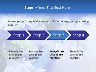 Bouquet Young Flora PowerPoint Template