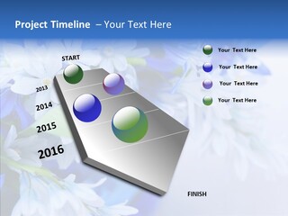 Bouquet Young Flora PowerPoint Template