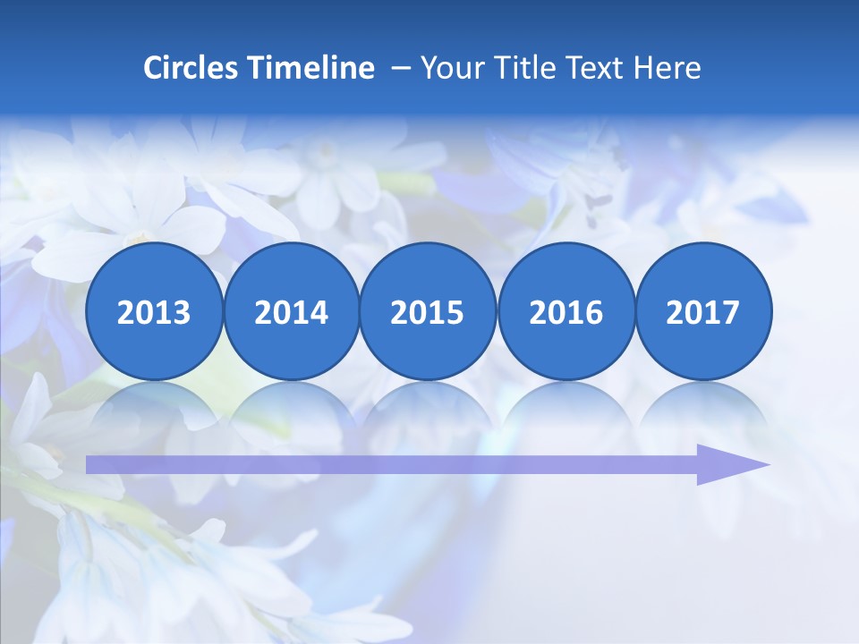 Bouquet Young Flora PowerPoint Template