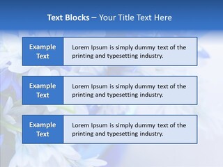 Bouquet Young Flora PowerPoint Template