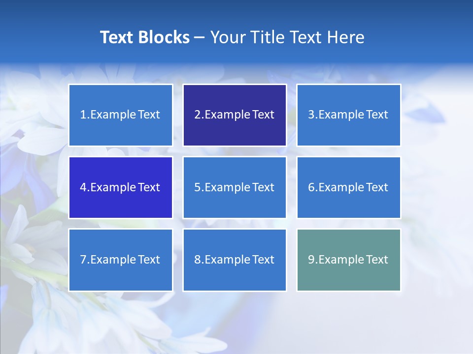 Bouquet Young Flora PowerPoint Template