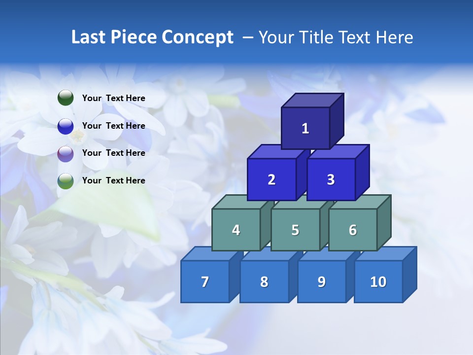 Bouquet Young Flora PowerPoint Template