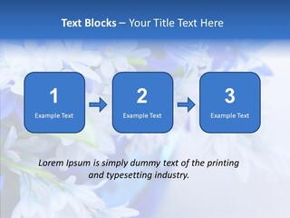 Bouquet Young Flora PowerPoint Template