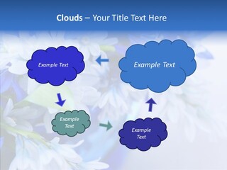 Bouquet Young Flora PowerPoint Template