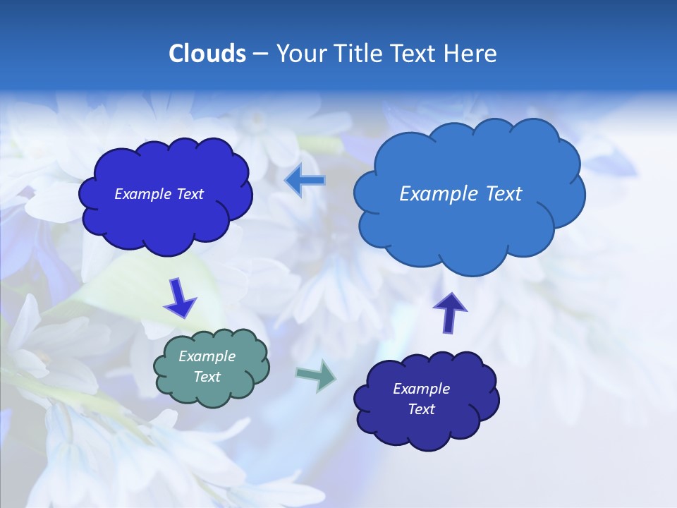 Bouquet Young Flora PowerPoint Template