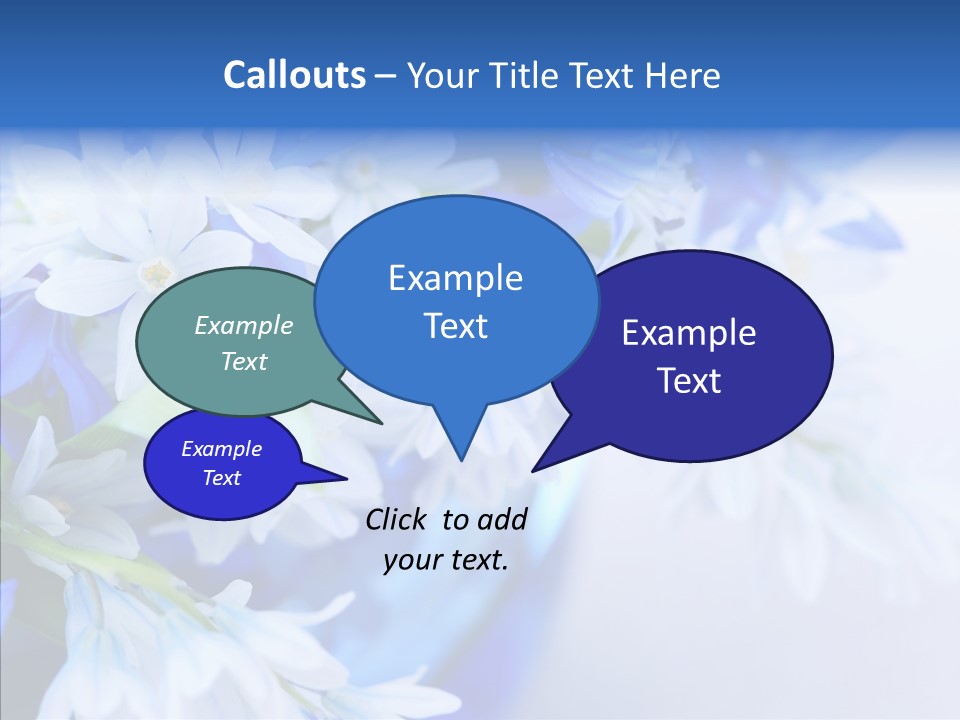 Bouquet Young Flora PowerPoint Template