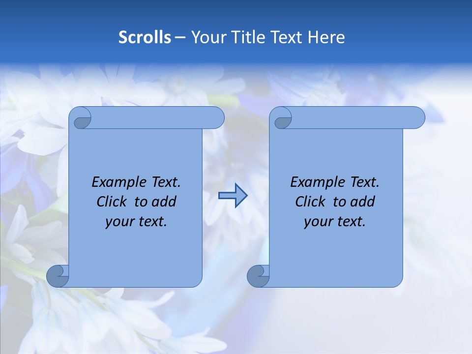 Bouquet Young Flora PowerPoint Template