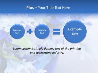 Bouquet Young Flora PowerPoint Template