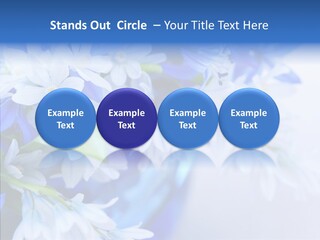 Bouquet Young Flora PowerPoint Template