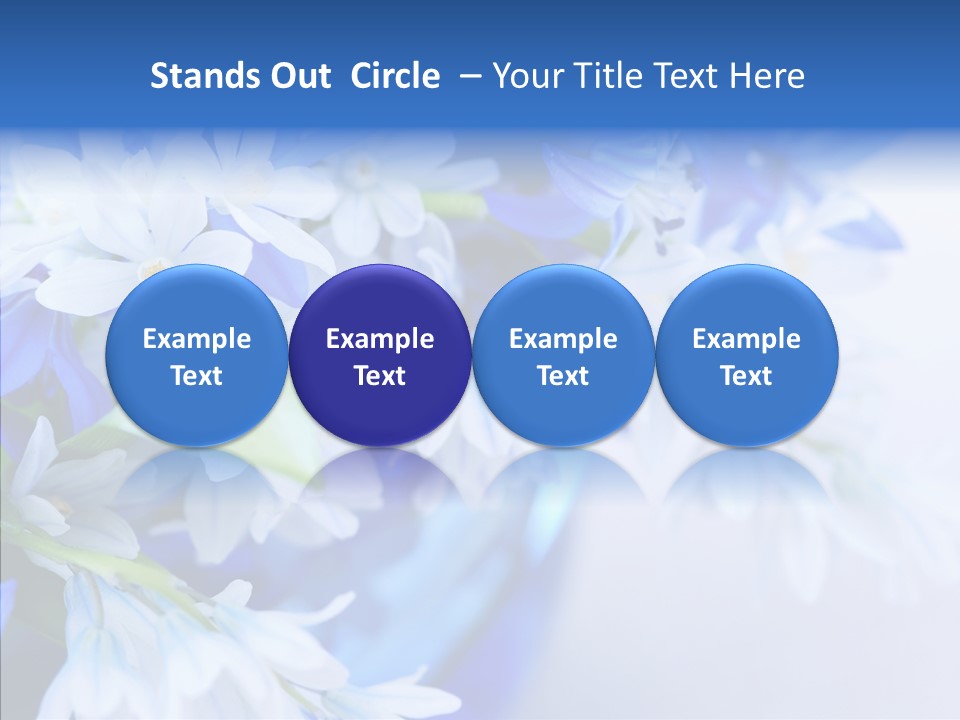 Bouquet Young Flora PowerPoint Template