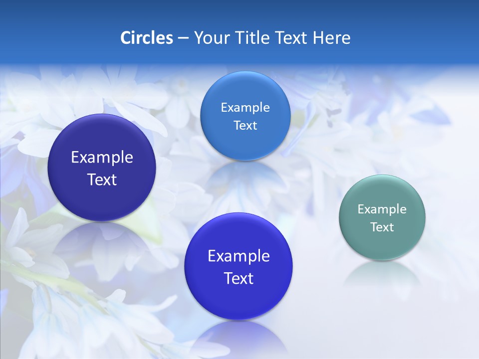 Bouquet Young Flora PowerPoint Template