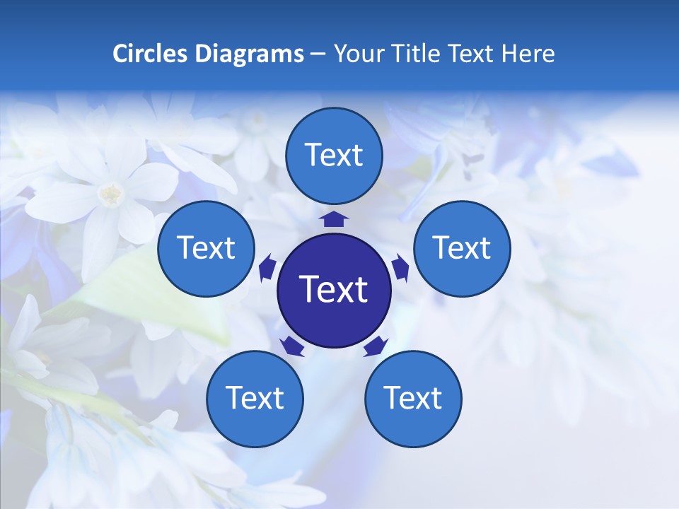 Bouquet Young Flora PowerPoint Template