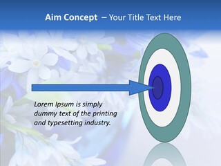 Bouquet Young Flora PowerPoint Template