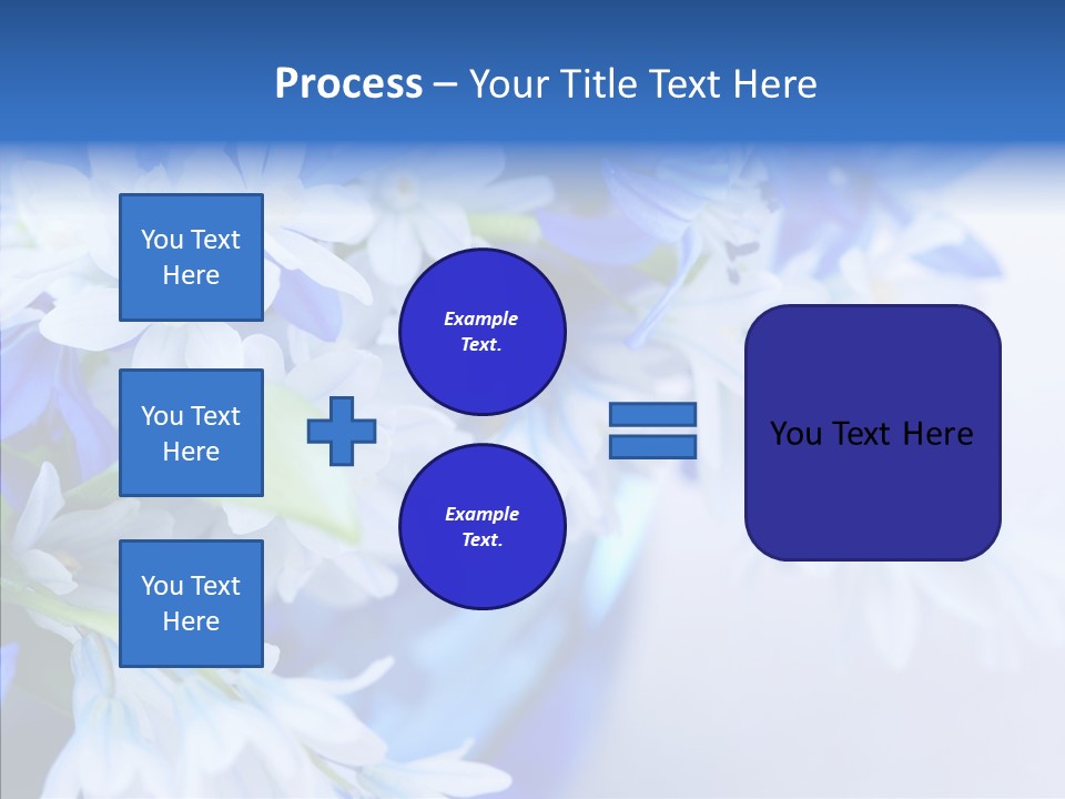 Bouquet Young Flora PowerPoint Template