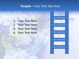 Bouquet Young Flora PowerPoint Template