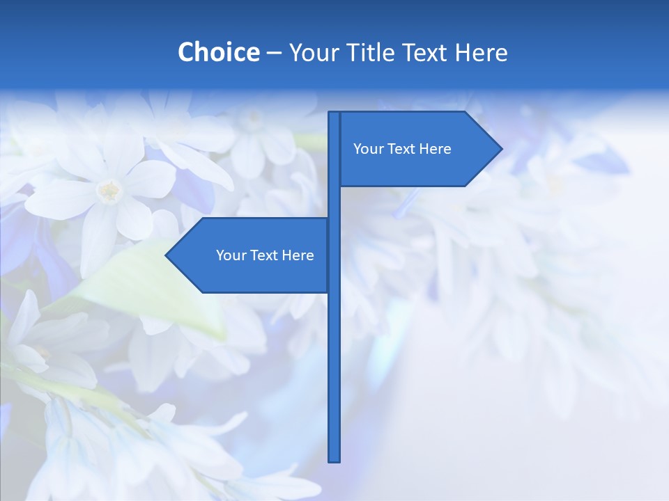 Bouquet Young Flora PowerPoint Template