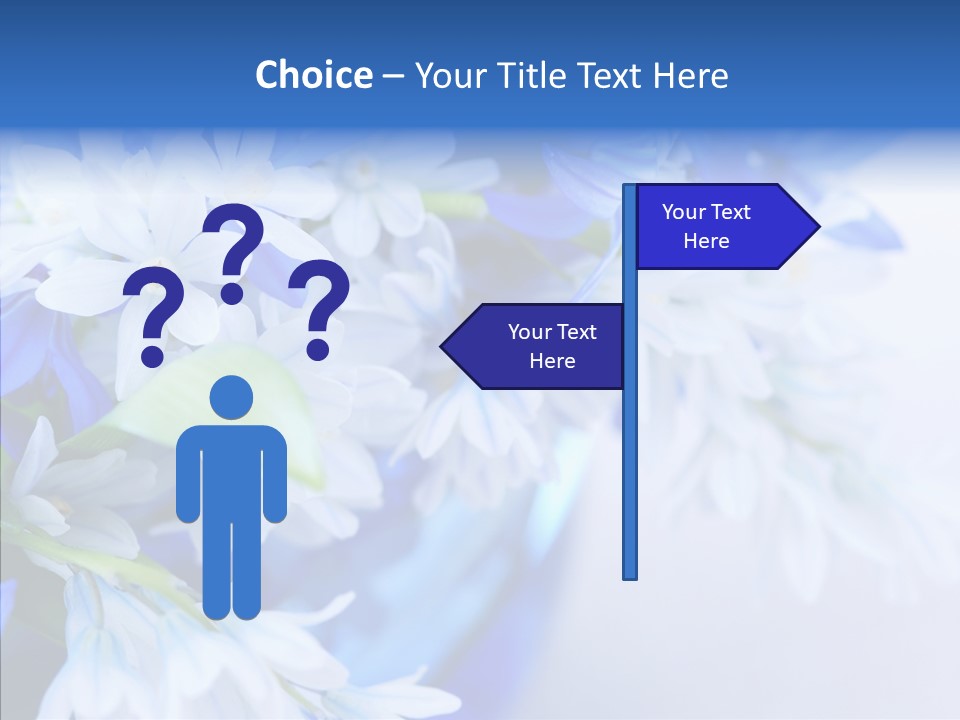 Bouquet Young Flora PowerPoint Template