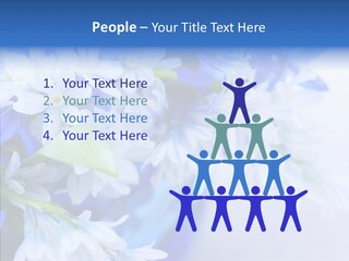 Bouquet Young Flora PowerPoint Template