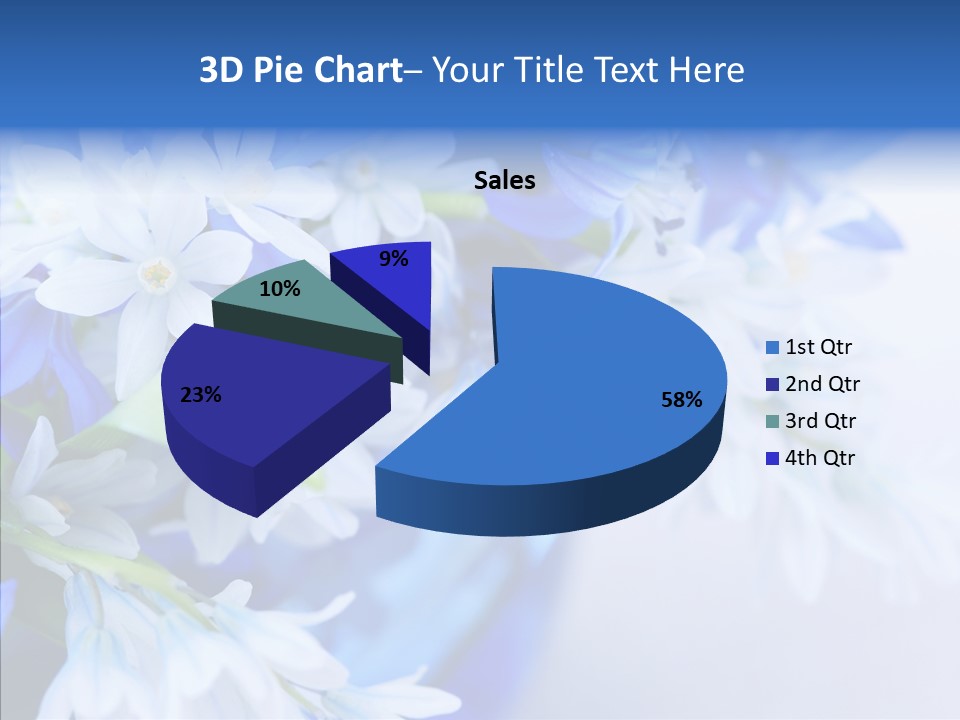 Bouquet Young Flora PowerPoint Template