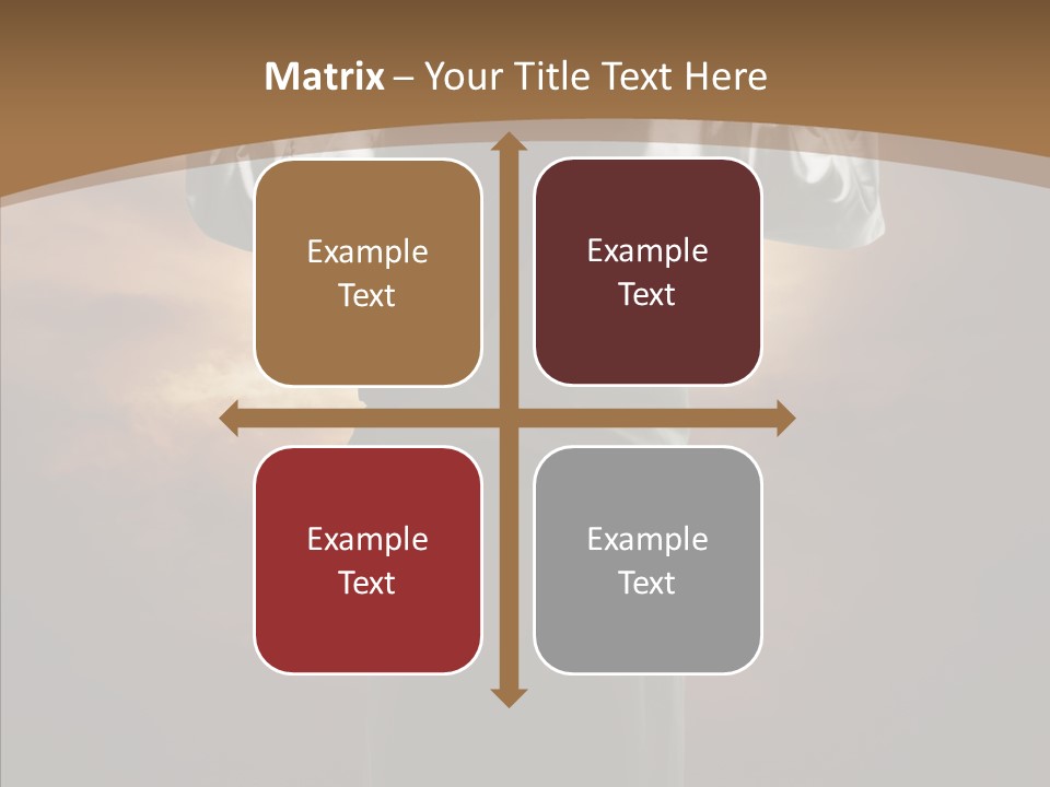 Messiah Glory Praise PowerPoint Template