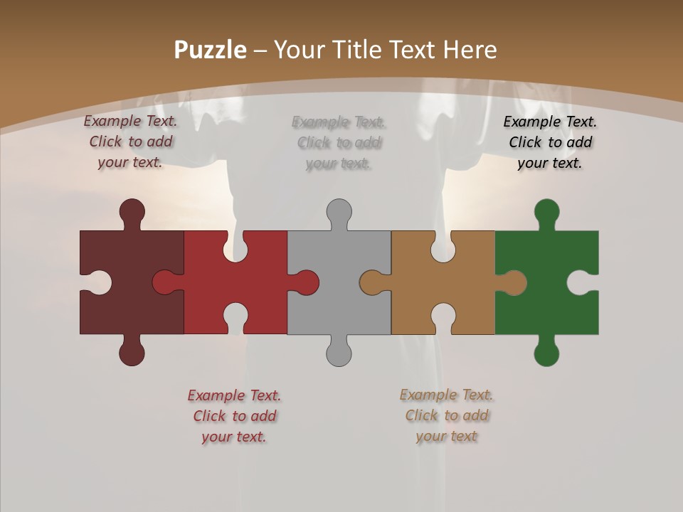 Messiah Glory Praise PowerPoint Template