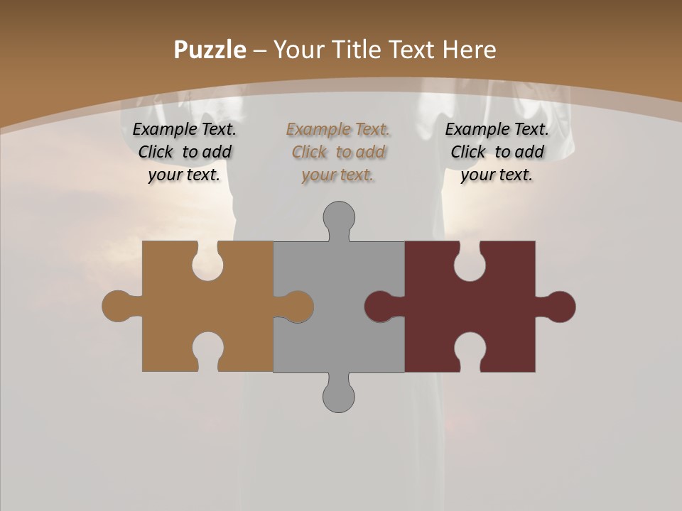 Messiah Glory Praise PowerPoint Template