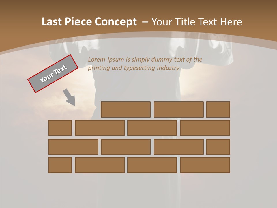 Messiah Glory Praise PowerPoint Template