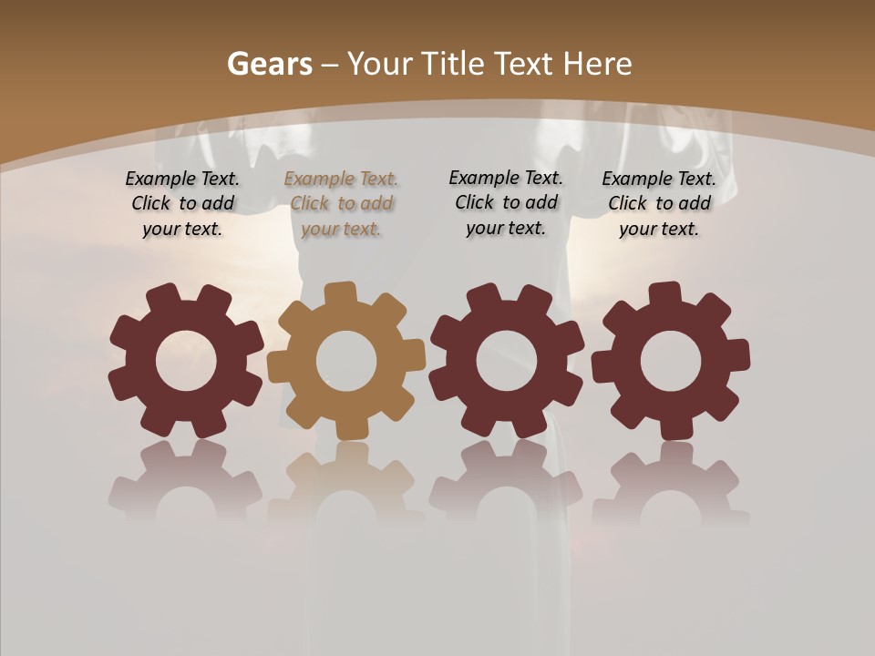 Messiah Glory Praise PowerPoint Template