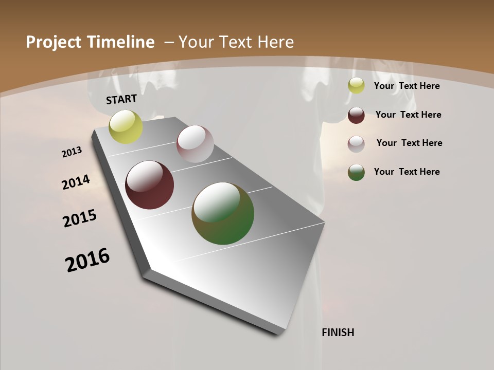 Messiah Glory Praise PowerPoint Template
