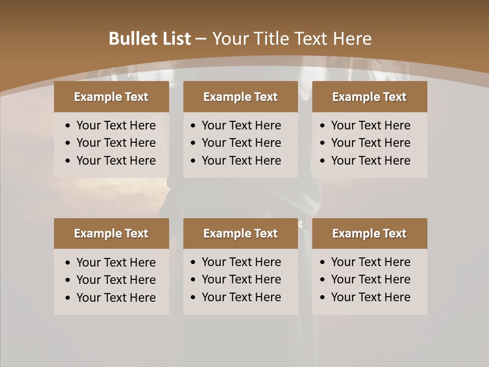 Messiah Glory Praise PowerPoint Template