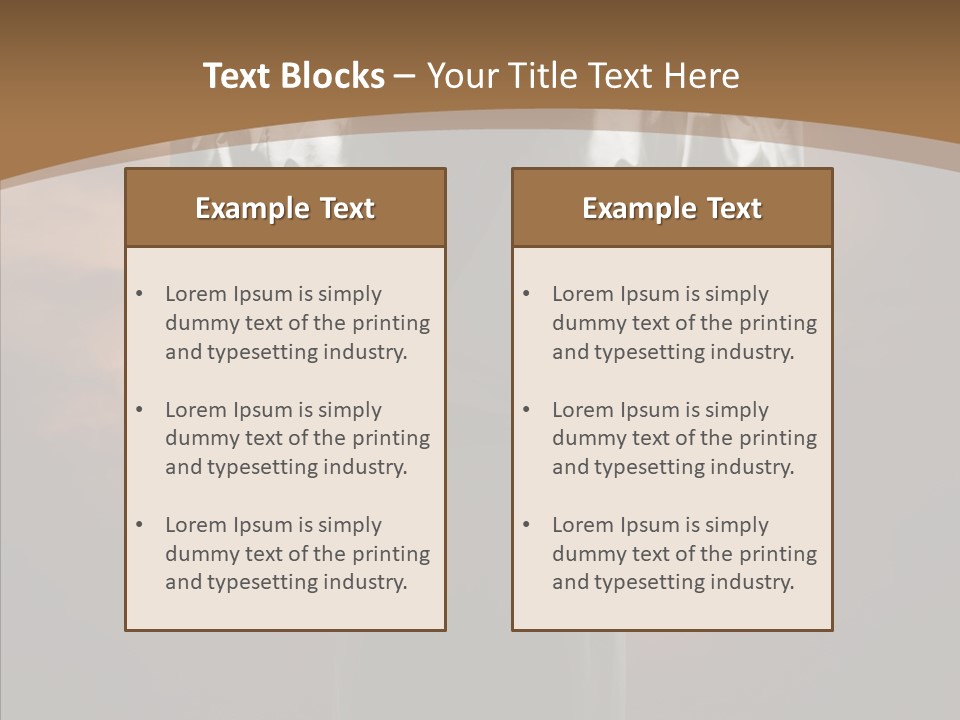 Messiah Glory Praise PowerPoint Template
