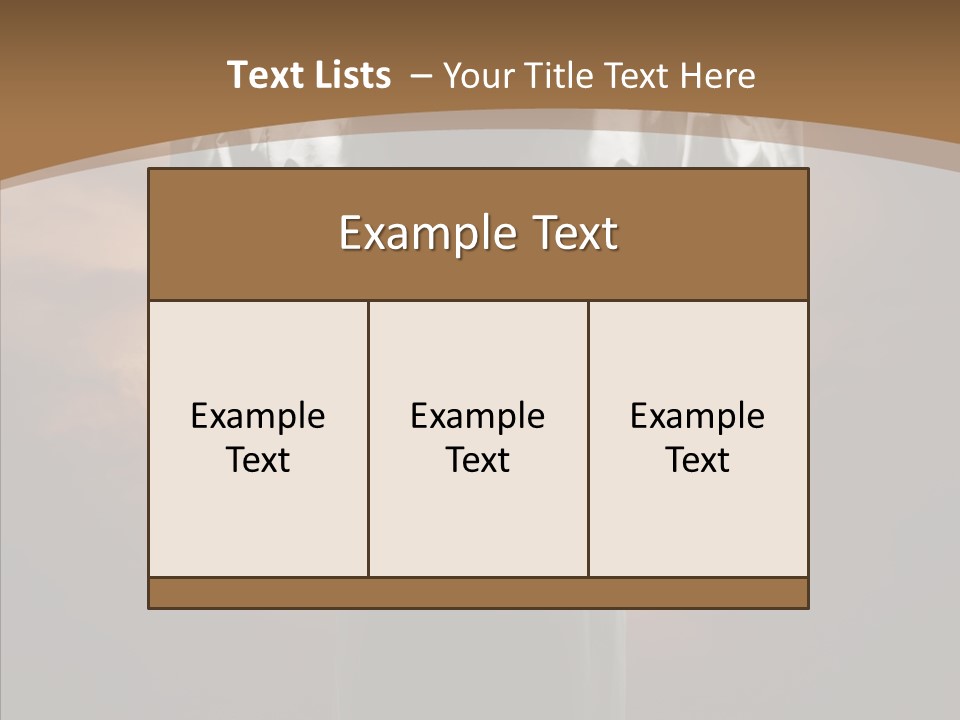Messiah Glory Praise PowerPoint Template