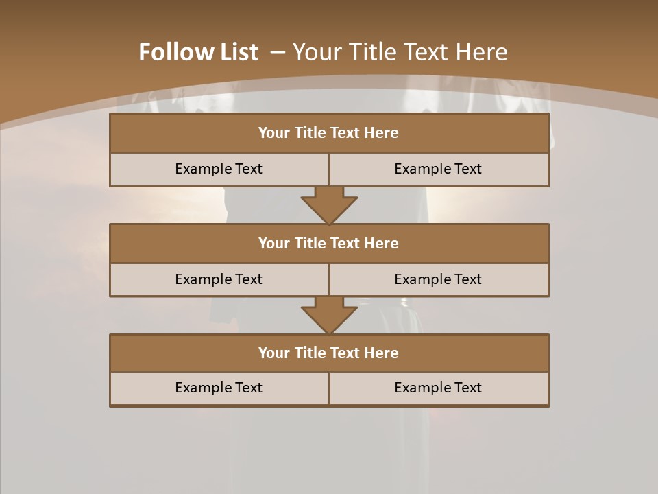 Messiah Glory Praise PowerPoint Template