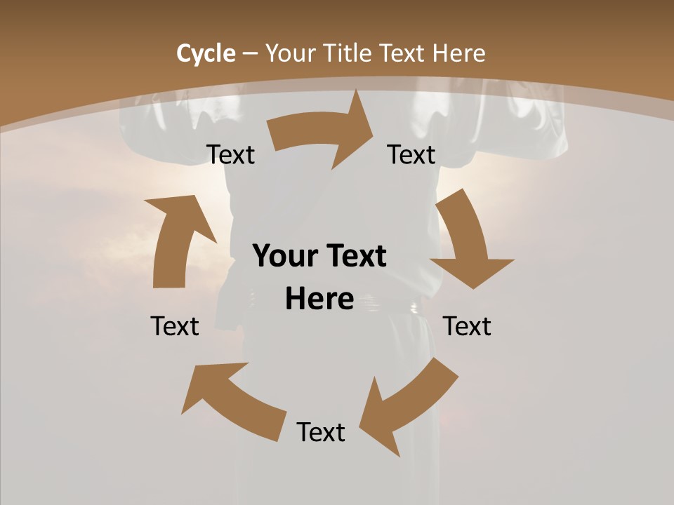 Messiah Glory Praise PowerPoint Template