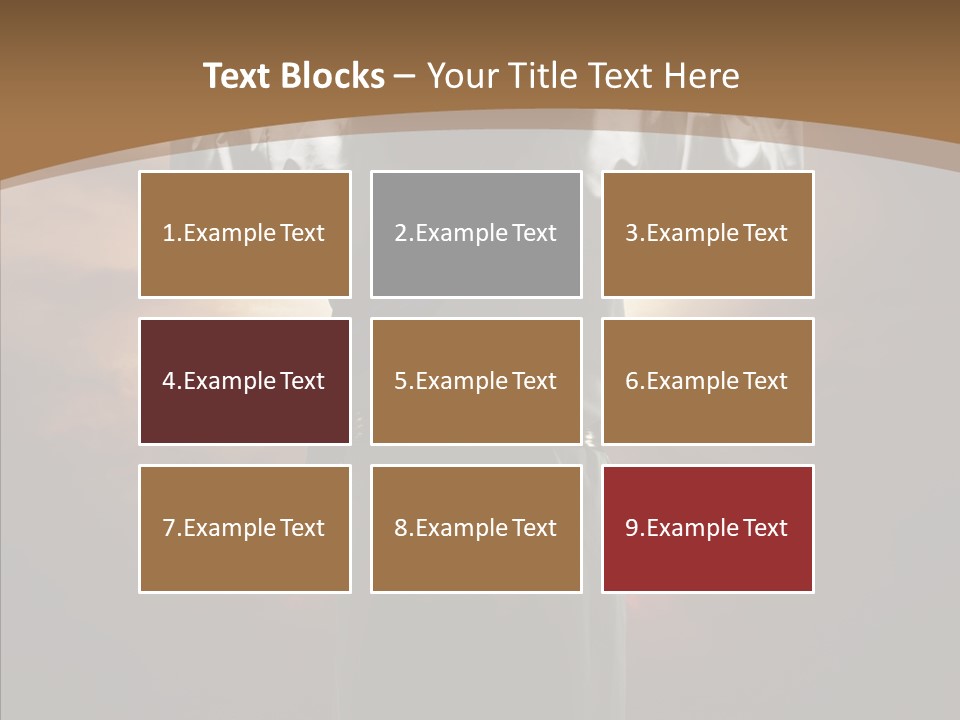 Messiah Glory Praise PowerPoint Template