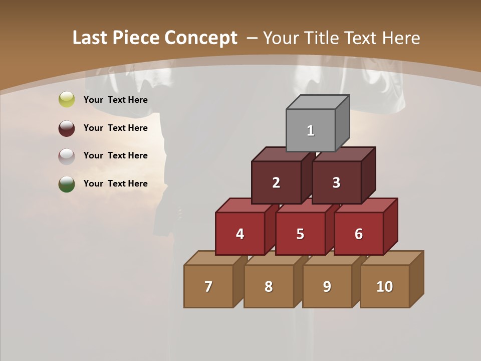 Messiah Glory Praise PowerPoint Template