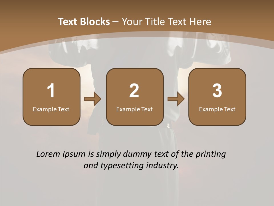 Messiah Glory Praise PowerPoint Template