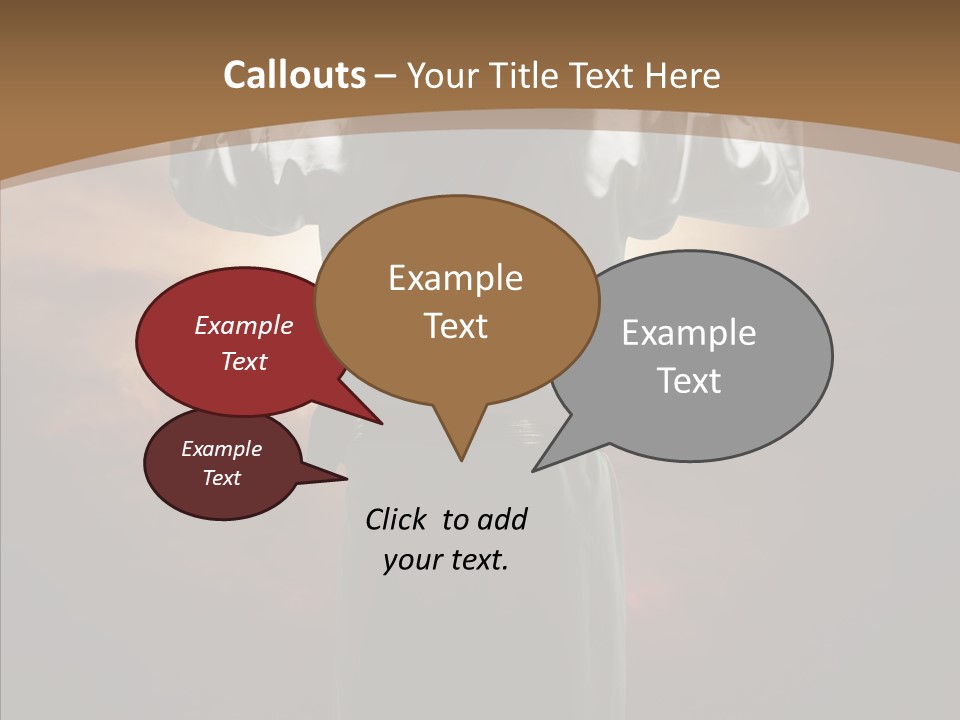 Messiah Glory Praise PowerPoint Template