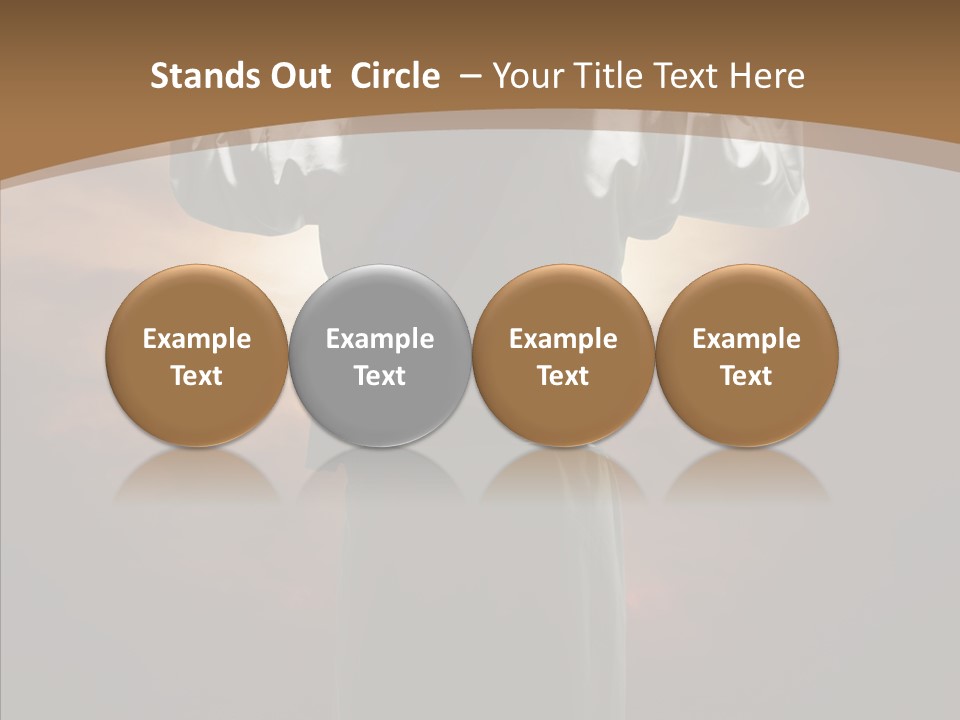 Messiah Glory Praise PowerPoint Template