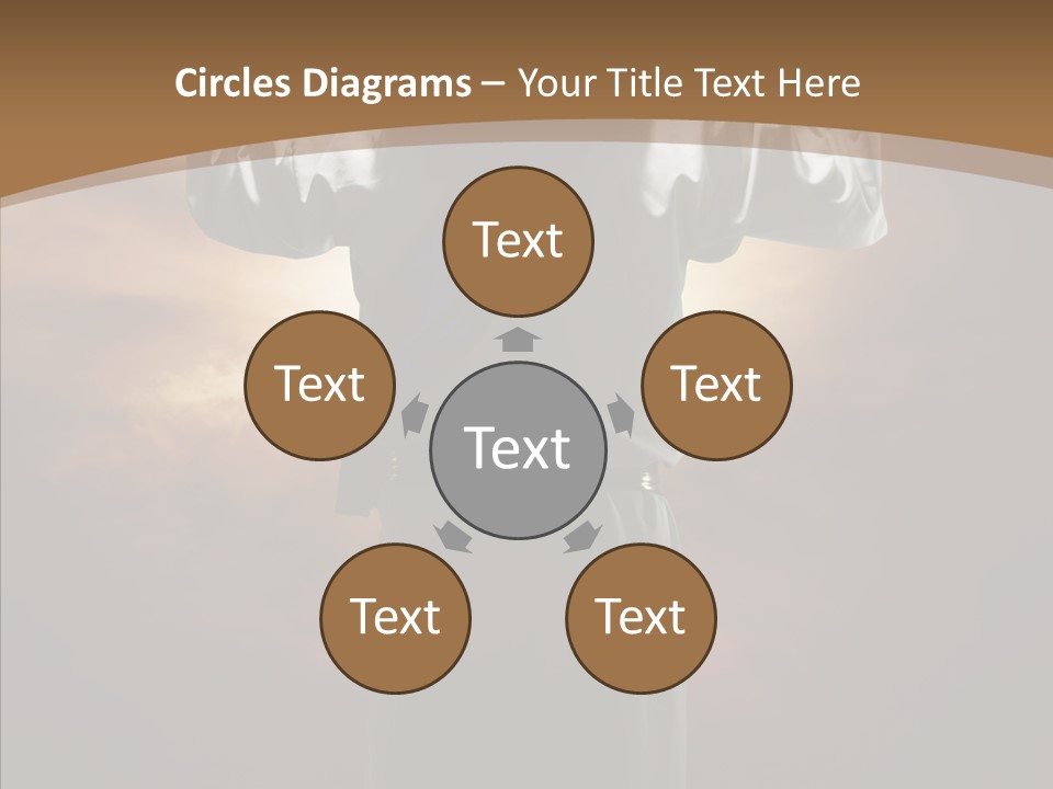 Messiah Glory Praise PowerPoint Template