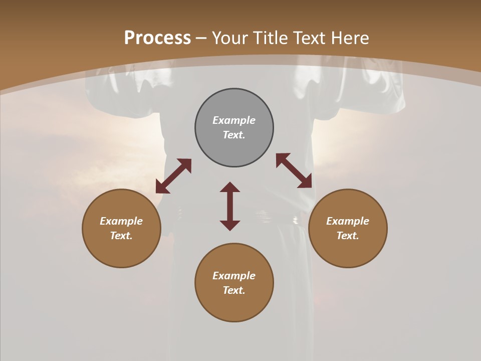 Messiah Glory Praise PowerPoint Template