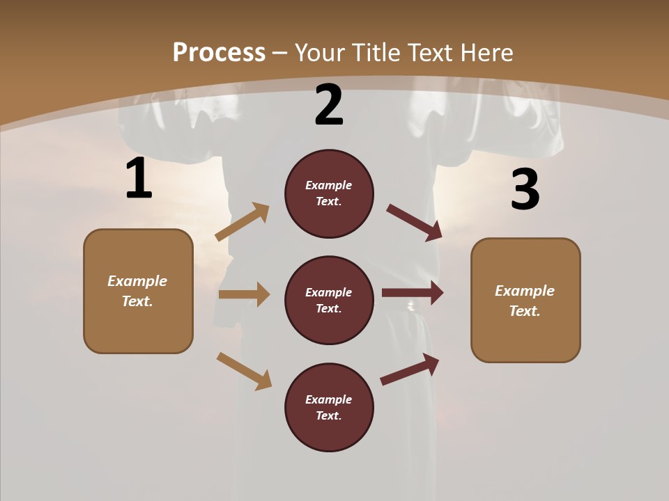 Messiah Glory Praise PowerPoint Template