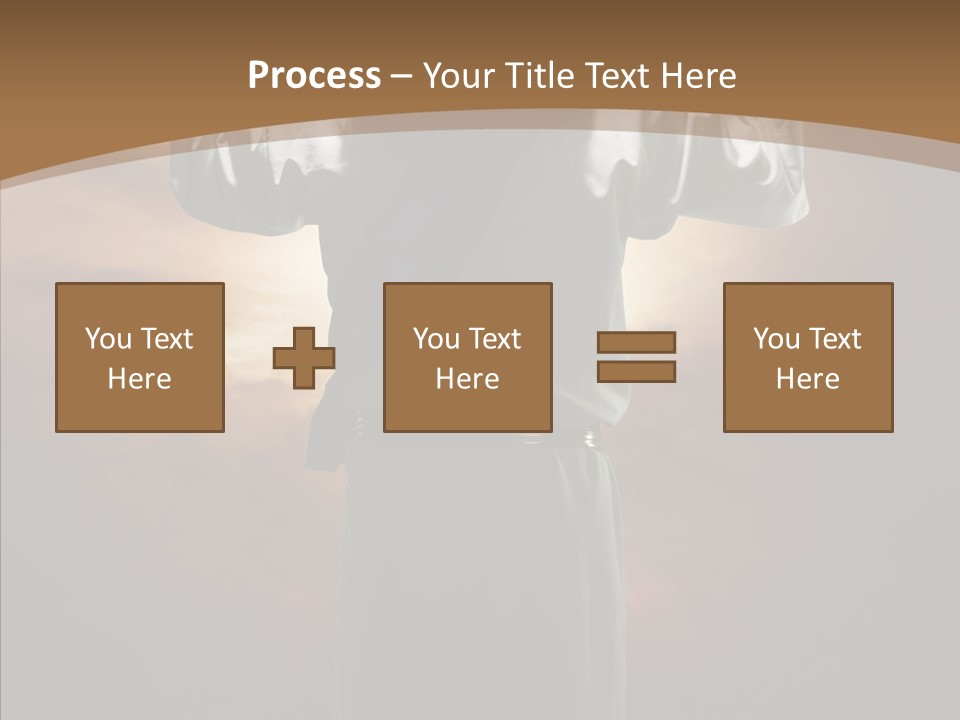 Messiah Glory Praise PowerPoint Template