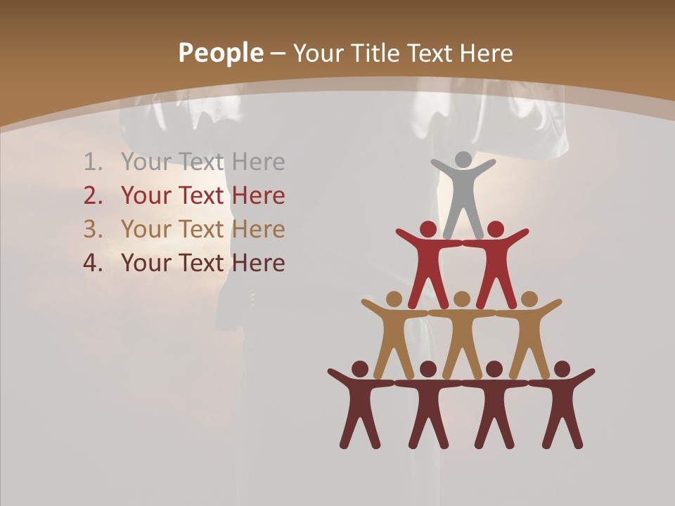 Messiah Glory Praise PowerPoint Template