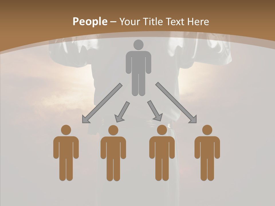 Messiah Glory Praise PowerPoint Template